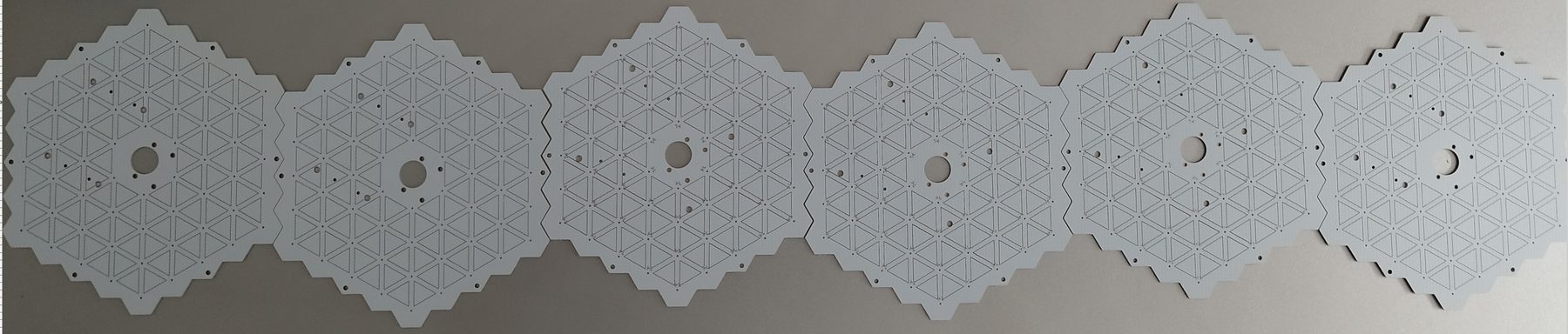 A batch of array boards